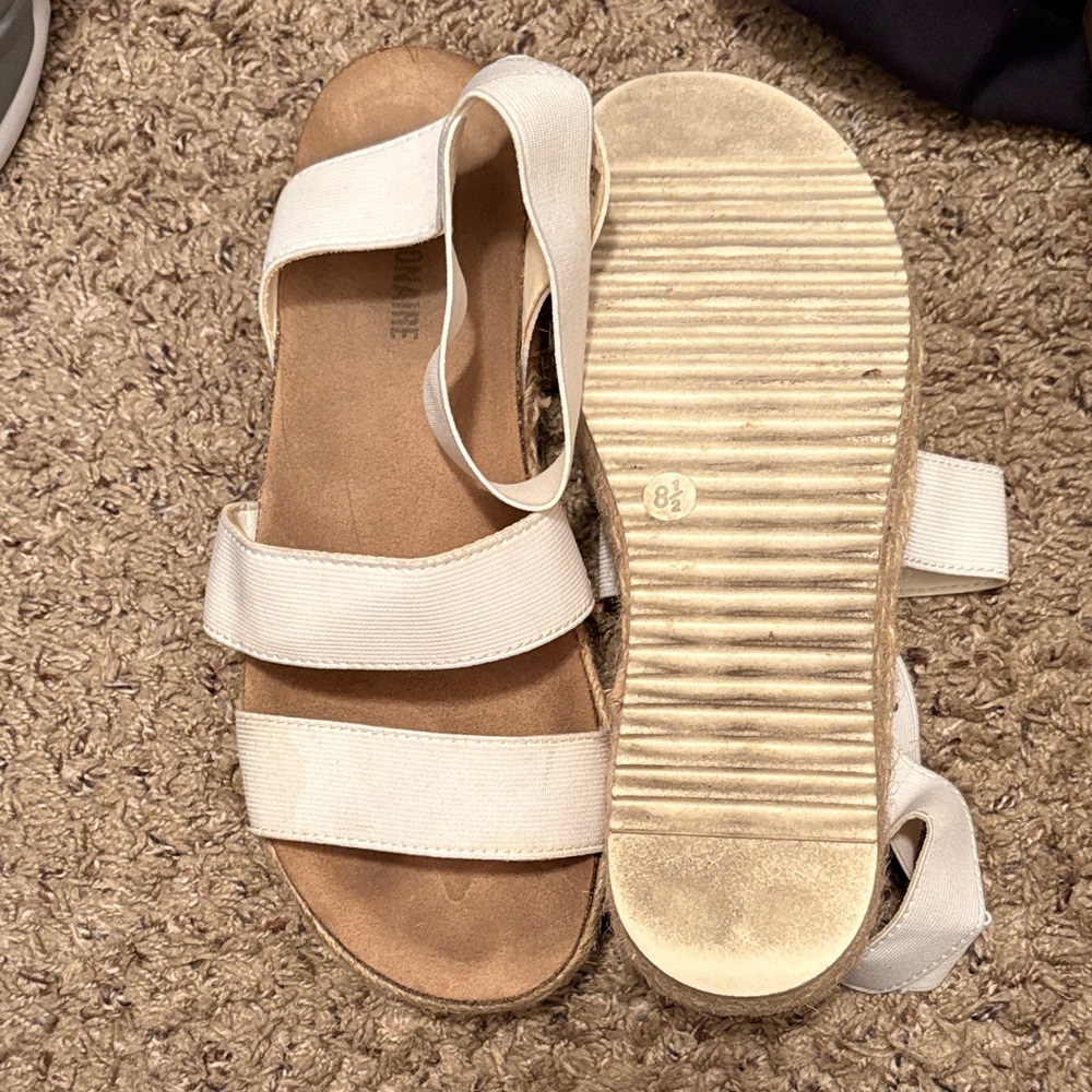 Elegant Cream Women's Sandals